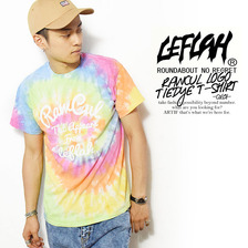 LEFLAH RAWCUL LOGO TIE DYE T-SHIRT -col.01- LEFSS20-1707SSP画像
