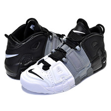 NIKE AIR MORE UPTEMPO GS black/blk-cool grey-white 415082-005画像