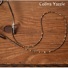 Colina Yazzie Lanyards Glass Holder Baby Olive画像