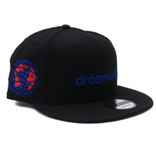 DREAM TEAM 10th ANNIV. BASIC LOGO NEW ERA SNAPBACK CAP BLACK画像