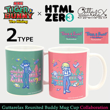 HTML ZERO3 × 劇場版 TIGER & BUNNY -The Rising- Guttarelax Reunited Buddy Mug Cup ACS228画像