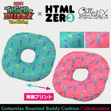 HTML ZERO3 &times; 劇場版 TIGER & BUNNY -The Rising- Guttarelax Reunited Buddy Cushion ACS218画像