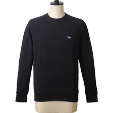 MAISON KITSUNE SWEAT-SHIRT TRICOLOR FOX PATCH KMM1759画像