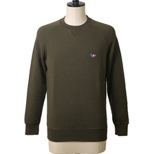 MAISON KITSUNE SWEAT SHIRT TRICOLOR FOX PATCH KMM1759画像