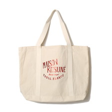 MAISON KITSUNE SHOPPING BAG PALAIS ROYAL KUX8756画像