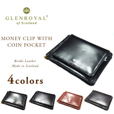 GLENROYAL MONEY CLIP WITH COIN POCKET画像