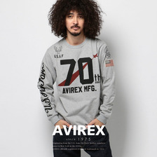 AVIREX U.S.A.F. 70th ANNIVERSARY THERMOLITE T-SHIRTS "NUMBERRING" 6173438画像