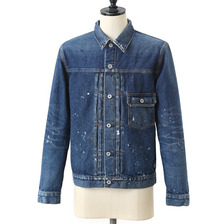 VANQUISH Paint denim jacket&times; Fragment Design VFJ1029画像