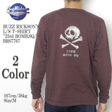 Buzz Rickson's L/S T-SHIRT "23rd BOMB.SQ." BR67767画像