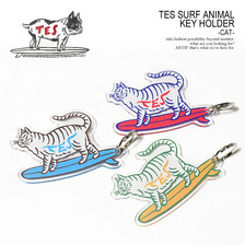 The Endless Summer TES SURF ANIMAL KEY HOLDER -CAT- 07774717画像