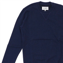 Ron Herman &times; Maison Martin Margiela CREW SWEAT SHIRT NAVY画像