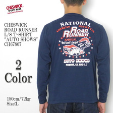 CHESWICK ROAD RUNNER L/S T-SHIRT "AUTO SHOWS" CH67807画像