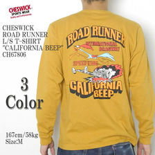 CHESWICK ROAD RUNNER L/S T-SHIRT "CALIFORNIA BEEP" CH67806画像