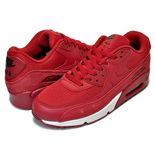 NIKE AIR MAX 90 ESSENTIAL gym red/gym red-blk-wht 537384-604画像