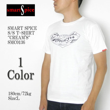 smart Spice S/S T-SHIRT "CREAM'S" SMC0136画像