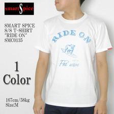 smart Spice S/S T-SHIRT "RIDE ON" SMC0135画像