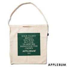 APPLEBUM TEAMWORK Shoulder Bag NATURAL画像