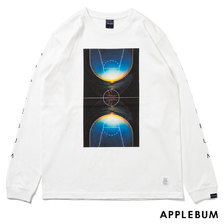 APPLEBUM Basketball Court L/S Tee WHITE画像