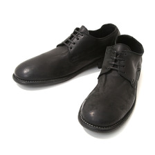 GUIDI LOWLACE SHOES CORDVAN BLACK 992画像