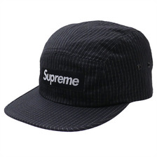 Supreme Overdyed Ripstop Camp Cap BLACK画像