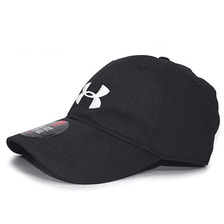 UNDER ARMOUR USA企画 CORE DAD CAP BLACK 1310093-002画像