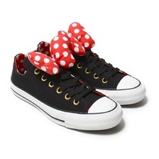CONVERSE ALL STAR 100 MINNIE MOUSE RB OX BLACK 32892381画像