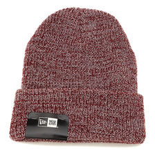 NEW ERA Soft Cuff Knit BURGUNDY/WHITE 11322049画像