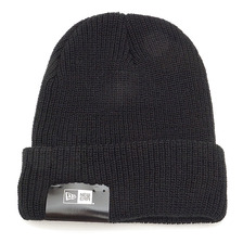 NEW ERA Soft Cuff Knit BLACK/S.WHITE 11322043画像
