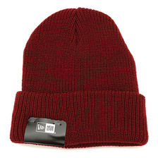 NEW ERA Soft Cuff Knit BURGUNDY/S.WHITE 11322044画像