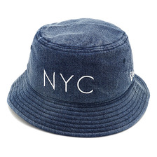 NEW ERA BUCKET01 NYC DENIM/SWHT 11480297画像