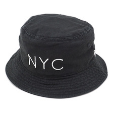 NEW ERA BUCKET01 NYC BLK/SWHT 11480299画像
