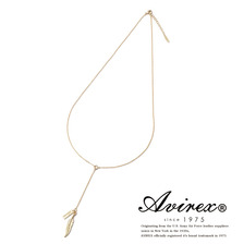 AVIREX WOME'S FEATHER NECKLESS 601917306画像