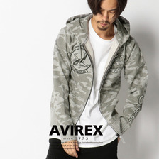 AVIREX TIGER SHARKS CAMO SWEAT 6173428画像