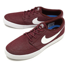 NIKE SB PORTMORE 2 SS CANVAS P DARK TEAM RED/ WHITE-BLACK 880269-610画像