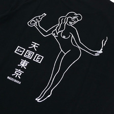 WACKOMARIA &times; Fragment Design &times; CAREERING HEAVY WEIGHT T-SHIRTS BLACK画像