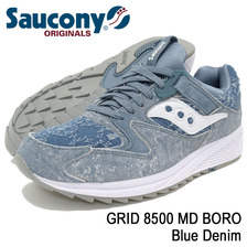 Saucony GRID 8500 MD BORO Blue Deni S70343-1画像