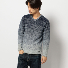 Schott GRADATION VNECK KNIT 3164009画像