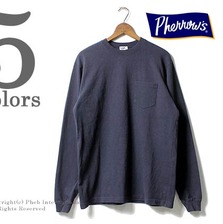 Pherrow's 17W-PPLT1 プレーン ロンT ポケット付き画像