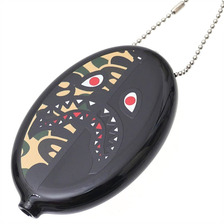 A BATHING APE MILO SHARK COIN CASE 2D70-182-017画像