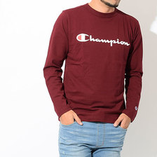 Champion BASIC L/S LOGO PRINT T-SHIRT C3-Q401画像