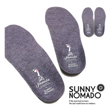 SUNNY NOMADO Dr.NOMADO INSOLE Solid Gray DRNO-002画像