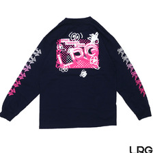 LRG L/S TEE NAVY G171016画像