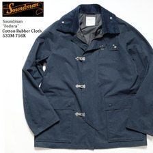 Soundman "Fedora" Cotton Rubber Cloth 533M-756K画像