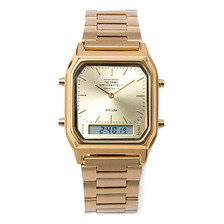 CRIMIE THE MULTI WATER PROOF RETRO DEGITAL WATCH (GOLD) C1H3-C1G3-AC06画像