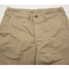 BLACK SIGN USMC Khaki Chino Cloth Trousers Type 1 BSFP-17501B画像