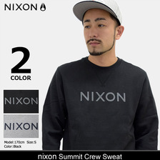 nixon Summit Crew Sweat NS2398画像