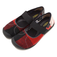 KEEN WMNS Sienna MJ Wool Red Dahlia Woo 1017989画像