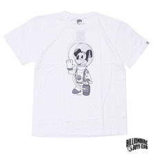 Billionaire Boys Club MICKEY MOUSE ASTRONAUT TEE WHITE画像