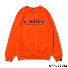 APPLEBUM Cube Logo Crew Sweat ORANGE画像