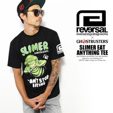 reversal &times; GHOSTBUSTERS SLIMER EAT ANYTHING TEE RVGB002画像